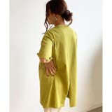 【夏新作】 バックスリット Tシャツ | futier land | 詳細画像15 