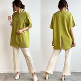 【夏新作】 バックスリット Tシャツ | futier land | 詳細画像17 