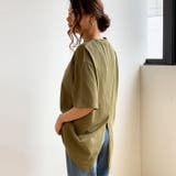 【夏新作】 バックスリット Tシャツ | futier land | 詳細画像19 
