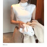 ハイネック トップス タンクトップ | futier land | 詳細画像6 