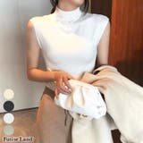 ハイネック トップス タンクトップ | futier land | 詳細画像1 