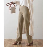 ベージュ | ニットパンツ ジャガードパンツ ニット | futier land