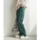 グリーン | スラックス フレアパンツ ワイドパンツ | futier land