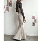 360°女性らしい美シルエット。リボンマーメイドキャミワンピース  | futier land | 詳細画像10 