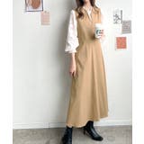 上品へ着こなす大人可愛さ。Vネックフレアワンピース | futier land | 詳細画像16 