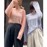 《ABYS》サラッとした魅了する。スラブ調オーバーシアートップス | futier land | 詳細画像23 