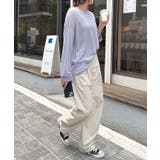 《ABYS》サラッとした魅了する。スラブ調オーバーシアートップス | futier land | 詳細画像15 