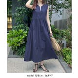 《夏は涼しくリネンで過ごす》リネンＶネックロングワンピース | futier land | 詳細画像7 