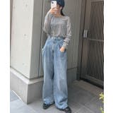 《ABYS》サラッとした魅了する。スラブ調オーバーシアートップス | futier land | 詳細画像25 