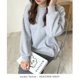 《ABYSアビス コラボ》モチモチ触感で上品見え！プリントロゴ裏起毛スウェット | futier land | 詳細画像3 