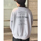《ABYSアビス コラボ》モチモチ触感で上品見え!プリントロゴ裏起毛スウェット | futier land | 詳細画像6
