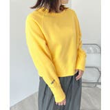 《ABYS》着回し力抜群。ロゴ刺繍裏起毛ショート丈トレーナー | futier land | 詳細画像23 