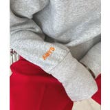 杢グレー | 《ABYS》着回し力抜群。ロゴ刺繍裏起毛ショート丈トレーナー | futier land