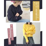 《ABYS》着回し力抜群。ロゴ刺繍裏起毛ショート丈トレーナー | futier land | 詳細画像5 