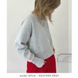 《ABYS》着回し力抜群。ロゴ刺繍裏起毛ショート丈トレーナー | futier land | 詳細画像12 