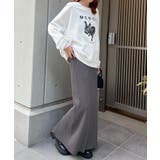 便利なポケット付き！リブロングタイトスカート | futier land | 詳細画像43 