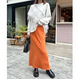 便利なポケット付き！リブロングタイトスカート | futier land | 詳細画像35 