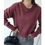 《ABYS》着回し力抜群。ロゴ刺繍裏起毛ショート丈トレーナー | futier land | 詳細画像28 