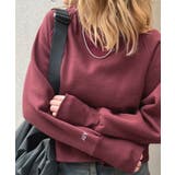 《ABYS》着回し力抜群。ロゴ刺繍裏起毛ショート丈トレーナー | futier land | 詳細画像27 