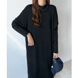 大人オーラが漂う上品さ。ハイネックニットロングワンピース | futier land | 詳細画像11