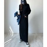 大人オーラが漂う上品さ。ハイネックニットロングワンピース | futier land | 詳細画像14
