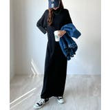 大人オーラが漂う上品さ。ハイネックニットロングワンピース | futier land | 詳細画像16
