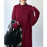 大人オーラが漂う上品さ。ハイネックニットロングワンピース | futier land | 詳細画像28