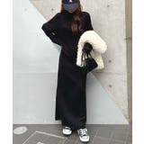 大人オーラが漂う上品さ。ハイネックニットロングワンピース | futier land | 詳細画像21