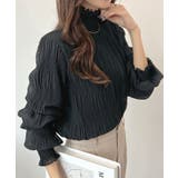 着る毛布の暖かさ。裏起毛ギャザートップス | futier land | 詳細画像14 