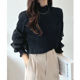 着る毛布の暖かさ。裏起毛ギャザートップス | futier land | 詳細画像15 