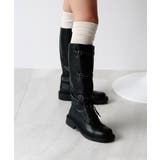 冬コーデの主役アイテム。ベルテッドエンジニアロングブーツ | futier land | 詳細画像19 