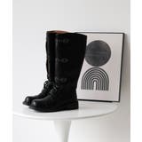 冬コーデの主役アイテム。ベルテッドエンジニアロングブーツ | futier land | 詳細画像20 