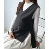 妊婦さん喜ぶ便利グッズ。【産前・産後対応】サイドボタンフェイクウールベスト | futier land | 詳細画像11