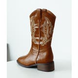 ヴィンテージっぽさもある雰囲気。刺繍太ヒールウエスタンショートブーツ | futier land | 詳細画像14 