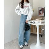 大人ロゴのカジュアルスタイル。VOLUBILISロゴクロップド丈スウェットプルオ… | futier land | 詳細画像21