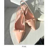 華奢リボンがアクセント。リボンディティールポインテッドミュールパンプス | futier land | 詳細画像6