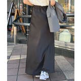 さらっとした大人の質感。サテンロングスカート | futier land | 詳細画像12