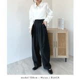 《ABYS》スタイルアップのゆるい曲線。バレルレッグカーブスラックス | futier land | 詳細画像5