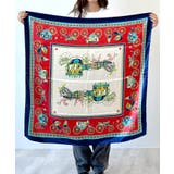 C | 上品さを纏う。シルクタッチ大判スカーフ | futier land