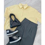 《ABYS》サッと羽織って大人カジュアル映え。ワンポイント刺繍BIGシャツ | futier land | 詳細画像25 