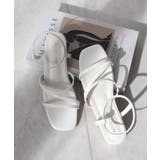 片手でサッと履ける。ゴムストラップナローサンダル | futier land | 詳細画像14 