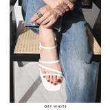 片手でサッと履ける。ゴムストラップナローサンダル | futier land | 詳細画像5 