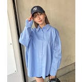 《ABYS》サッと羽織って大人カジュアル映え。ワンポイント刺繍BIGシャツ | futier land | 詳細画像18 