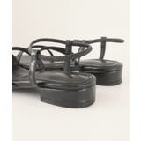 片手でサッと履ける。ゴムストラップナローサンダル | futier land | 詳細画像16 