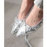 華やかに輝くあなたへ。スパンコールポインテッドやわらかフラットパンプス | futier land | 詳細画像13