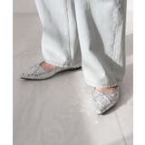 華やかに輝くあなたへ。スパンコールポインテッドやわらかフラットパンプス | futier land | 詳細画像16