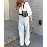 レースが上品で高見え。レースドッキングブラウス | futier land | 詳細画像21 