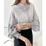 レースが上品で高見え。レースドッキングブラウス | futier land | 詳細画像17 