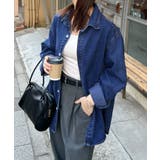 《ABYS》ロングシーズン着回しが叶う。オーバーサイズ デニムシャツ | futier land | 詳細画像10