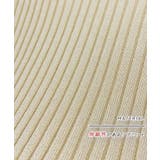 リブラインが華奢見え効果◎ パイピングリブニット | futier land | 詳細画像5 